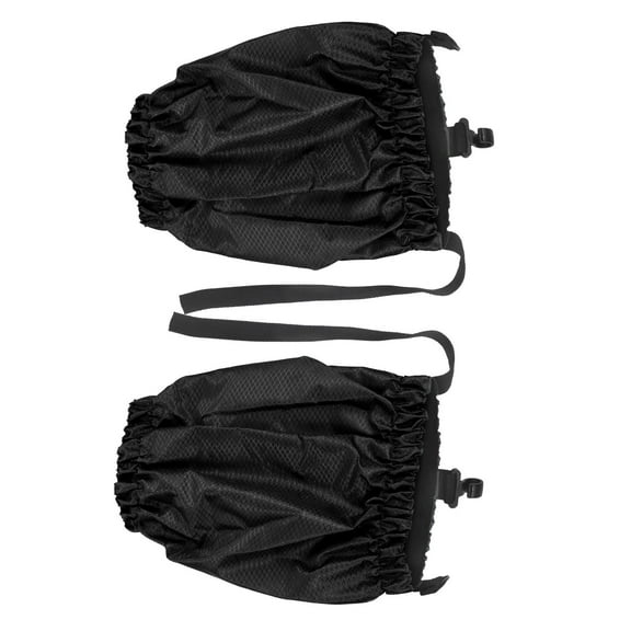 KONTONTY 1Pair Snow Resistant Outdoor Leg Gaiters with Adjustable Fit for Hiking Backpacking