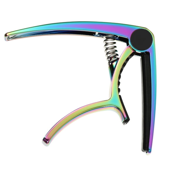 KONTONTY 1Pc Key Trigger Guitar Capo Portable Alloy Clamp Suitable for Acoustic and Ukulele