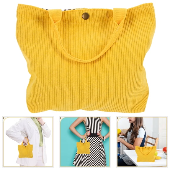 KONTONTY 1Pc Creative Lunch Box Tote Bag Practical Bento Lunch Bag Retro Storage Bag