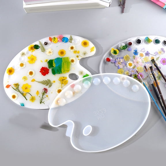 KONTONTY 1Pc DIY Mold Silicone Drawing Board for Resin Casting Non Stick Easy to Use