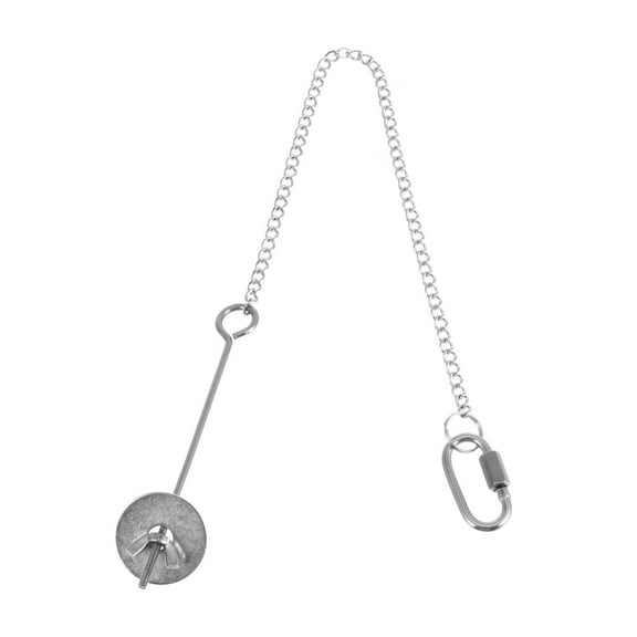 KONTONTY 1Pc Premium Metal Chicken Feeding Apparatus Portable Feeder