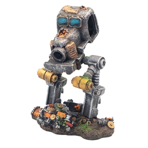 KONTONTY 1Pcs Fish Tank Ornamental Structure Aquarium Decoration Vivid Resin for