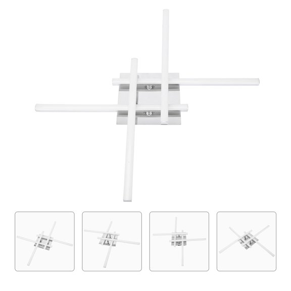 KONTONTY 1Pc White Ceiling Lamp Creative Hanging Light for Home and Restaurant Decor