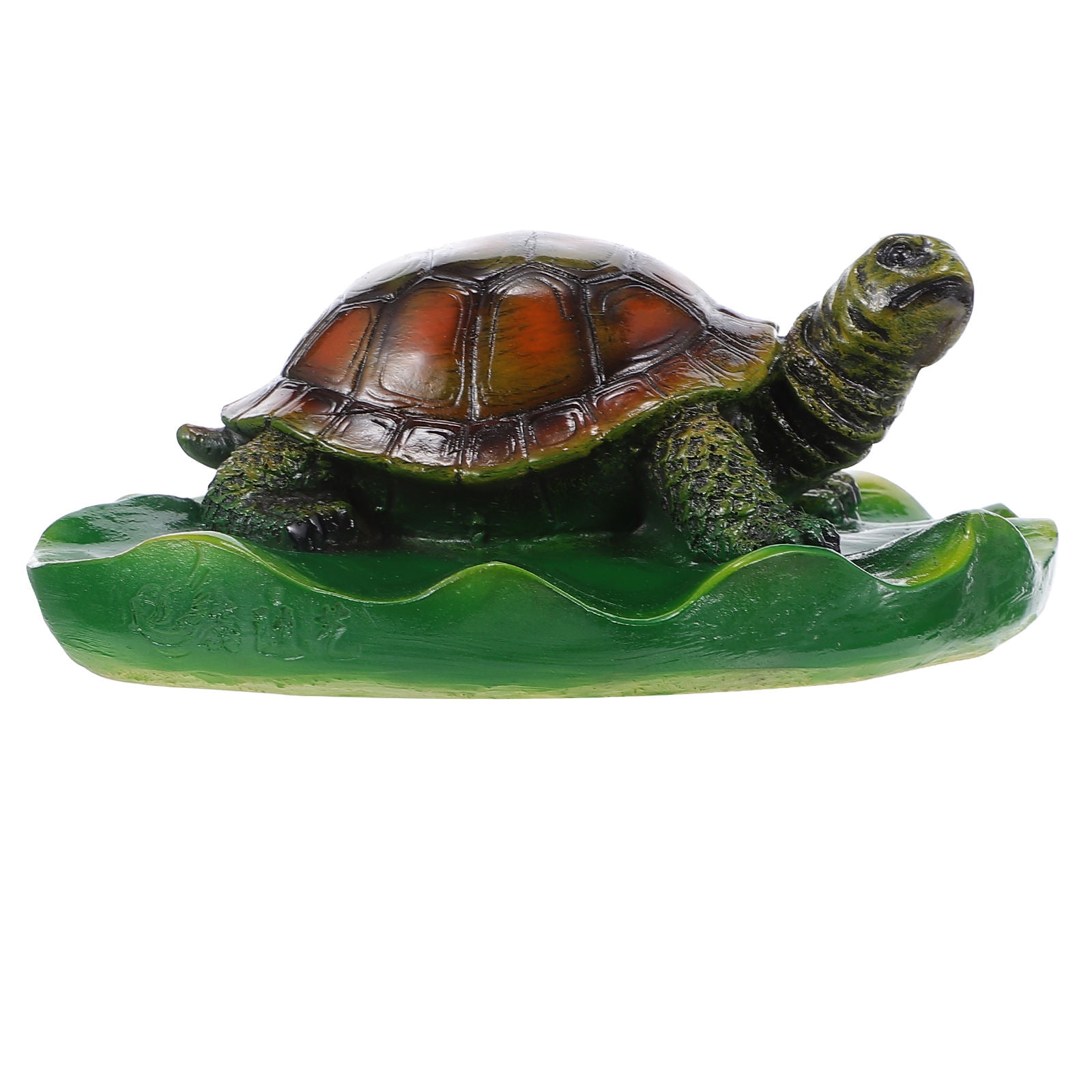 KONTONTY Floating Turtle Figurine Resin Craft for Fishpond Fountain ...