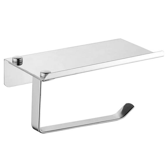 KONTONTY 1Pcs Silver Paper Towel Holder with 304 Stainless Steel for Restaurant Bathroom 7.1x3.9x2.8in