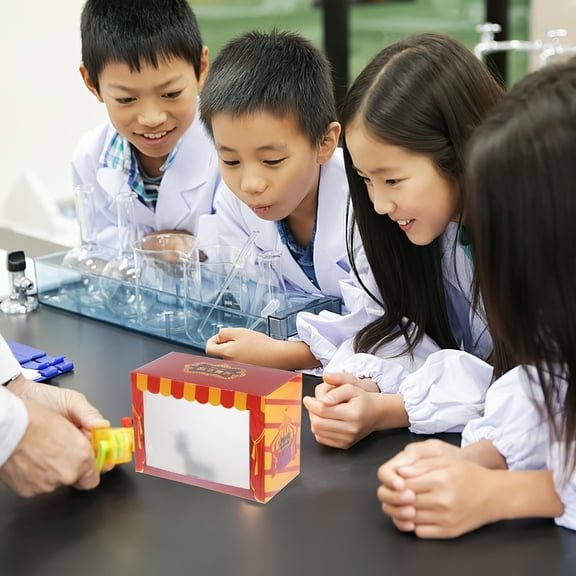 KONTONTY 1Set Traditional Chinese Shadow Craft Kit Assorted Color Hand Puppets