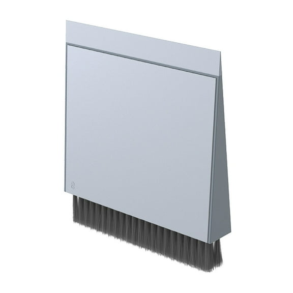 KONTONTY 1Set Portable Desktop Cleaner Grey Compact Broom and Dustpan for Office