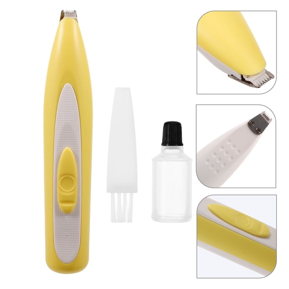 KONTONTY 1 Set Quiet Pet Tool Plastic Yellow for Pets during Travel
