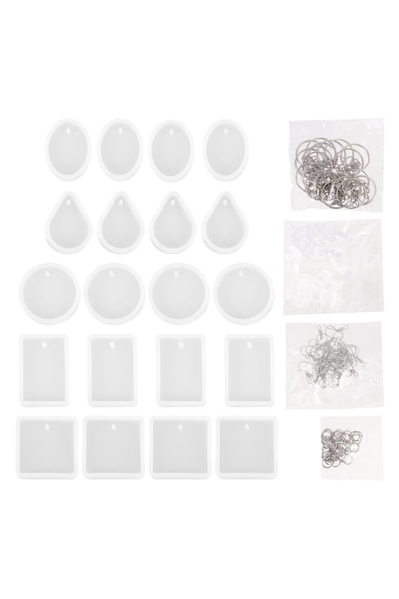 Epoxy Resin Mold Keychain Molds White 1 Set