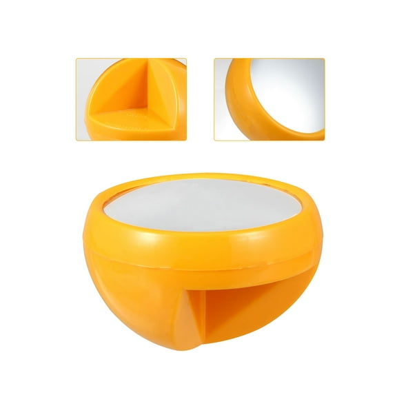 KONTONTY 1Pack Desk Rearview Mirror for Computer Monitor Plastic for Professional Users Back to School