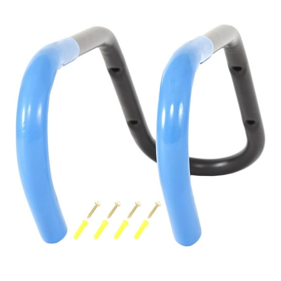 KONTONTY 1Pc Bike Rack Wall Mount for Garage Storage, Easy to Install, Rust Resistant, , Assorted Colors Available