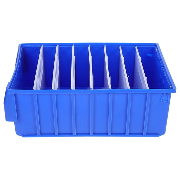 KONTONTY Storage Box Set with Adjustable Dividers, Multi-Purpose Organizer for Home, Garage, and Small Parts Storage