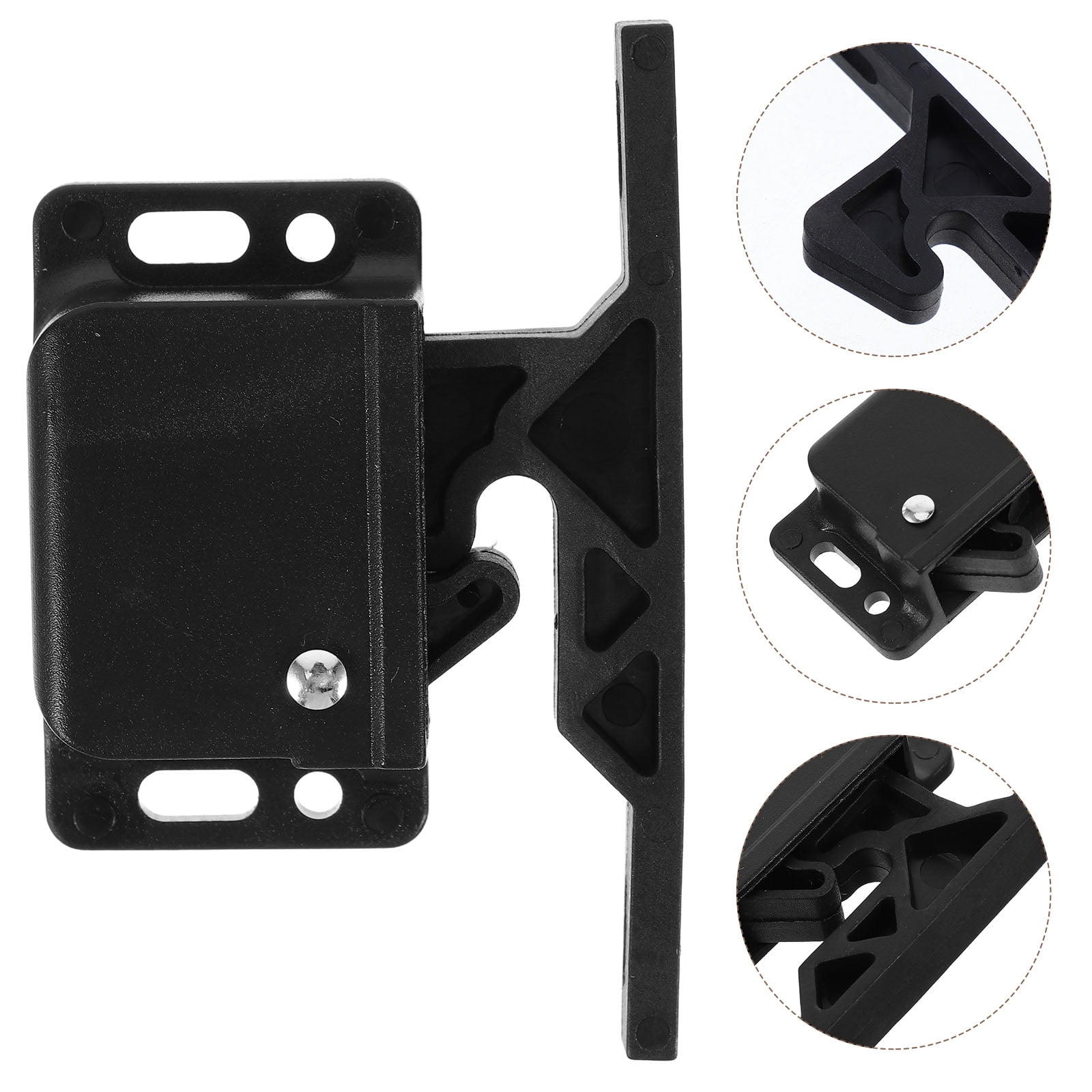 KONTONTY Rv Cabinet Latches And Catches Drawer Latch Black 2Set 1.93X1 ...