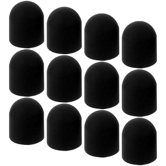 KONTONTY 20Pcs Replacement Stylus Pen Tips Black Easy Installation Compatible with Capacitive Pens