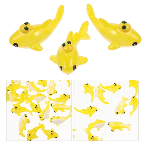 KONTONTY 20Pcs Mini Turtle Figures Mini Ocean Animal Figure Synthetic Resin Home Office Decor