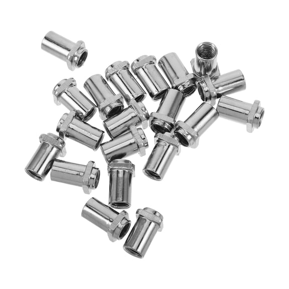 KONTONTY 20 Pieces Drum Swivel Nuts for Tom Lugs, Drum Spare Parts with Simple Installation