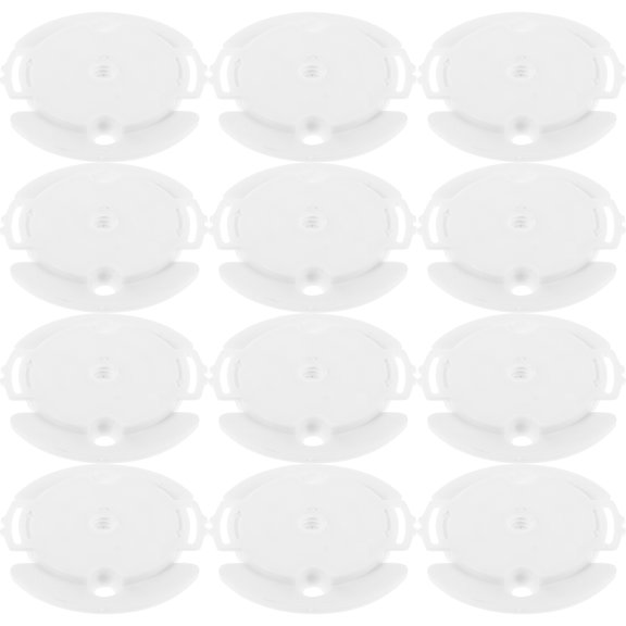 KONTONTY 20Pcs White Camera Pedestal Mount Prevents Shaking Ideal For Monitoring Purposes