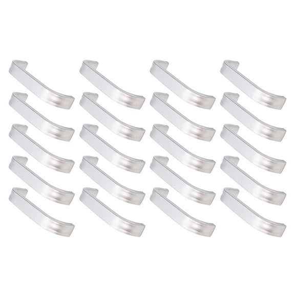 KONTONTY 20pcs Aluminum Alloy Furniture Pull Handles Modern Style for Homeowners Home Decor