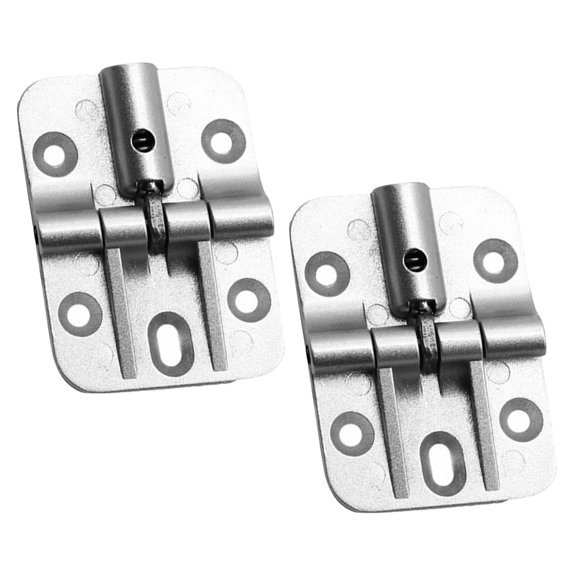 KONTONTY 2Pcs Adjustable Door Hinge Zinc Alloy Square Locking Hinges for DIY Enthusiasts