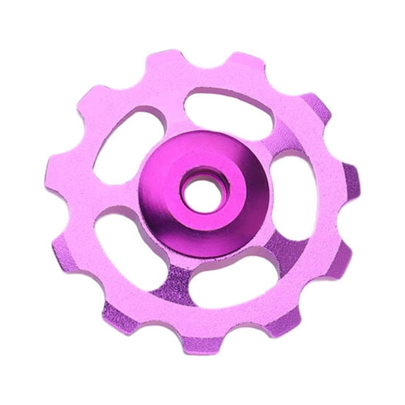 KONTONTY 11T Rear Derailleur Pulley for Mountain Bikes, Aluminum Alloy, Color, High Performance Replacement Part