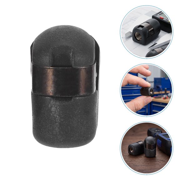 KONTONTY 2Pcs Black Gas Spring Strut Connector M8 Threaded Pneumatic Quick Connect Coupler for Car