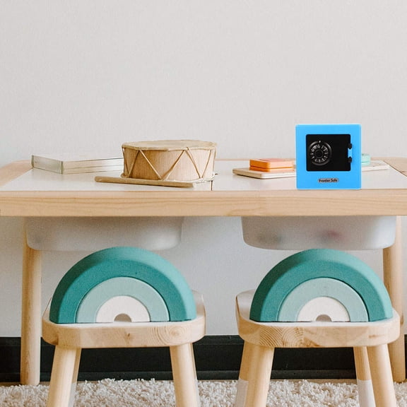 KONTONTY 2-Pack Bank Safe for Home, Office, Tabletop Storage and Decorative Use