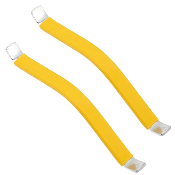 KONTONTY 2Pcs Guitar String Splitter Guitar Equipment Iron Yellow