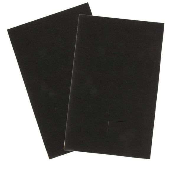 KONTONTY 2Pcs Light Dimming LED Filters Black Stickers for Power Indicators and Electronics