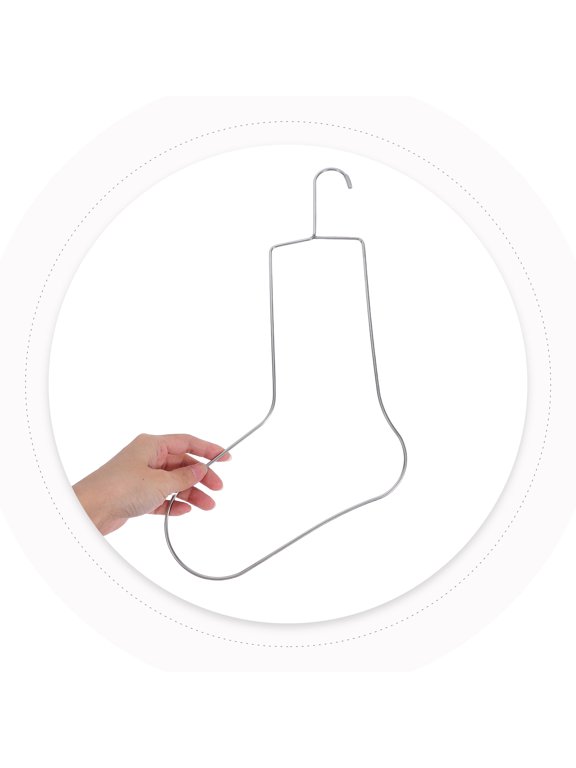 2-Pack Multifunctional Stainless Steel Sock Drying and Display Frames for Shaping and Organizing Socks