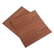 KONTONTY Craft Wood Sheets Ultrathin Light Brown Natural Material for Crafting Use