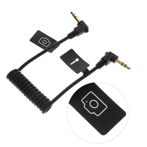 KONTONTY 2Pcs TRS to TRRS Cable 3.5mm TRS to TRRS Adapter Cable Gold Plated for Smartphone Use