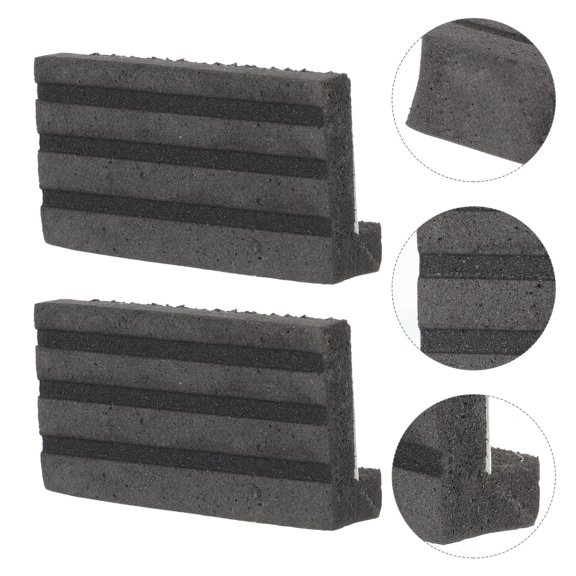 KONTONTY Sponge Drum Guard Professional Anti-Slip Black for Guzheng Kontonty 2Pcs