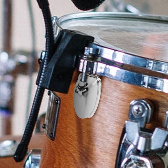 KONTONTY 2 Sets Drum Lug Locks Metal Silver Practical for Musicians Replacement Parts