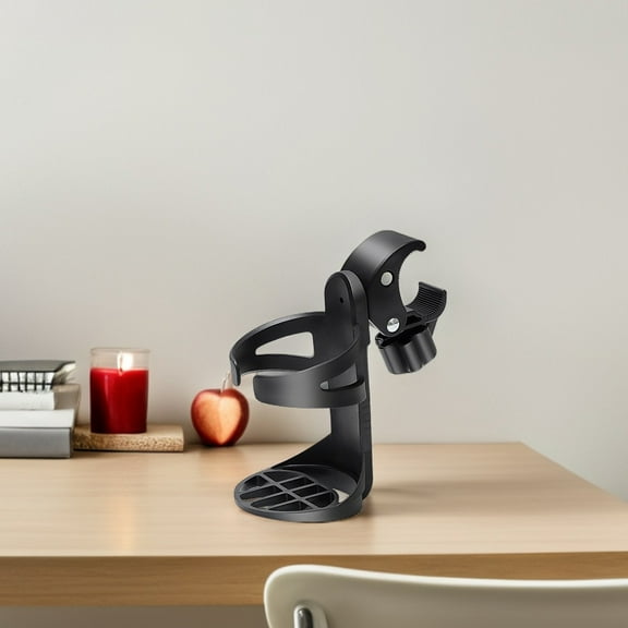 KONTONTY 2pcs Cup Holder for Wheelchair Stroller Walker and Cane Portable and Easy to Install Ideal for Outdoor Activities Hospitals Nursing