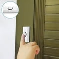 thumbnail image 1 of KONTONTY Set of 2 White ABS Doorbell Buttons with Stable Connection for Garage Use, 1 of 8
