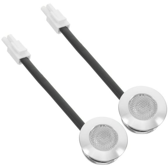 KONTONTY 2pcs Kitchen Under Cabinet LED Lights Range Hood Light for Clear Cooking Easy to Operate Kitchen Cabinet Lighting LED Light for Shelves Range Hood Accessories