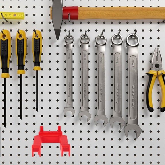 KONTONTY 2pcs Plastic Hooks for Car Wash Tool Pegboard Easy to  Install Spray Bottle Rack Hangers Wall Mounted Heavy Duty Pegboard Hooks for Garage