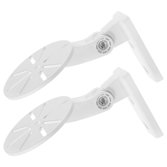 KONTONTY 2pcs Security Camera Bracket Universal Wall Mount Rack for Indoor Cameras Easy to Install and Practical Rack for Office Home and School