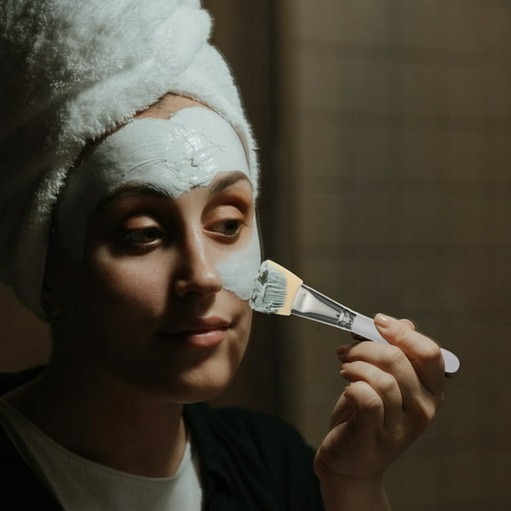 KONTONTY 3Pcs Face Mask Applicators Silicone Tools for Home Use Suitable for Cream and Mud Masks