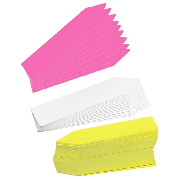 KONTONTY 300Pcs Garden Plant Labels Durable Plastic Stakes for Flower Tree Marking