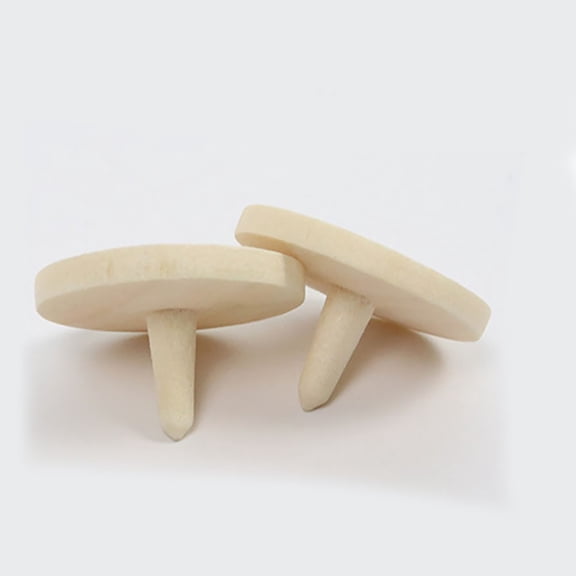 KONTONTY 30Pcs Golf Ball Mark Alignment Set in Khaki Wood Golf Accessories