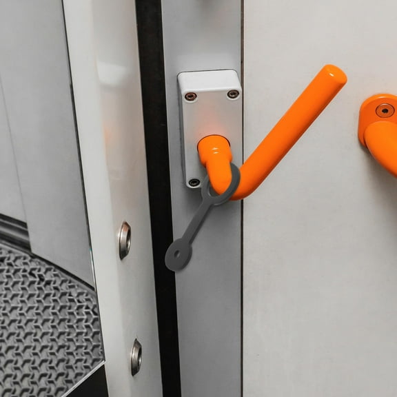 KONTONTY 3PCS RV Shower Door Travel Latch Strap RV Bathroom Door Latch Shower Doors Latches Replacement for Motorhome Trailer