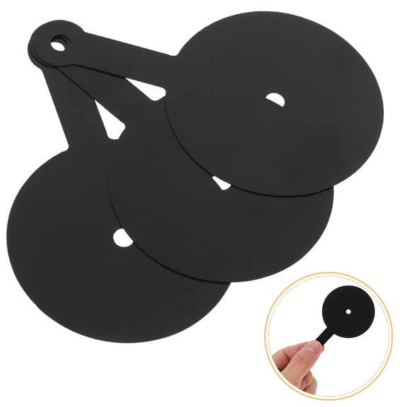 KONTONTY Kontonty Billiards Training Tools Black Fiber Plastic Boost Game 3Pcs