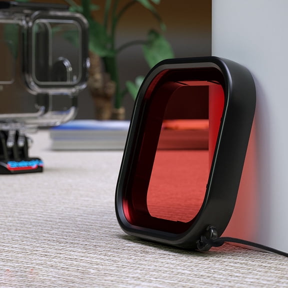 KONTONTY 3Pcs Waterproof Camera Housing with Assorted Color Filters for Underwater Photography and Diving