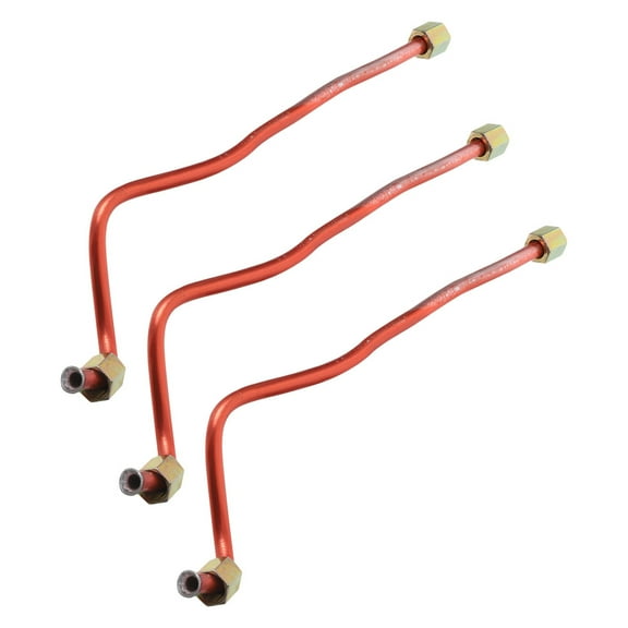 KONTONTY 3pcs Aluminum Air Compressor Tube with Brass Fittings Oil-Free Pneumatic Hose Pressure Relief Valve for Industrial  Pneumatic Applications