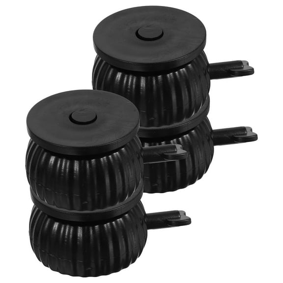 KONTONTY 1Set Heavy Duty Workbench Caster Wheels for Home Use Universal Design