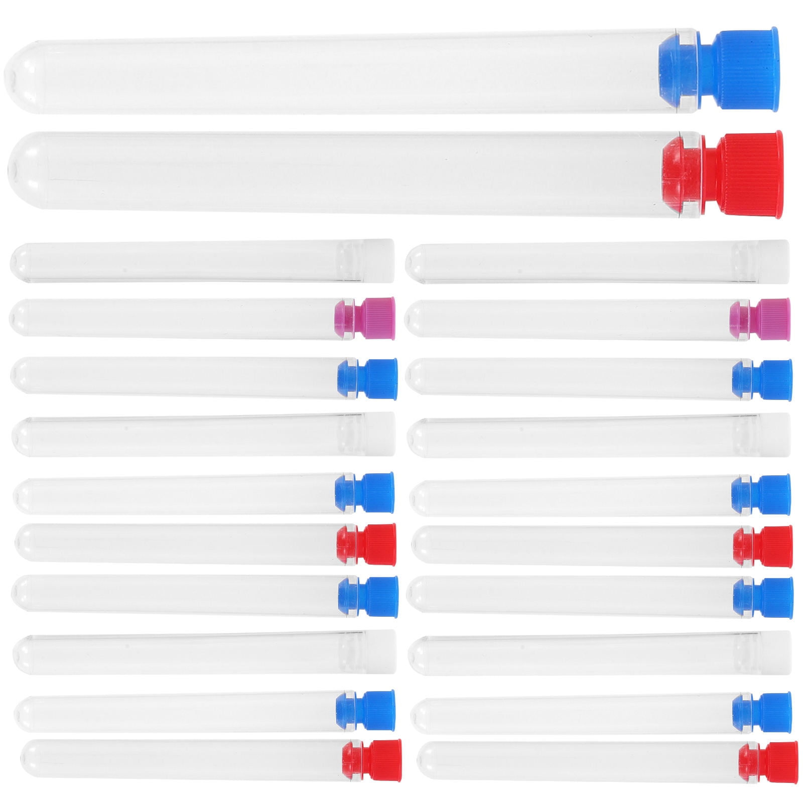 Threading Tags Box KONTONTY 40Pcs Threading Needle Box Clear Plastic Case with Chic Design ...