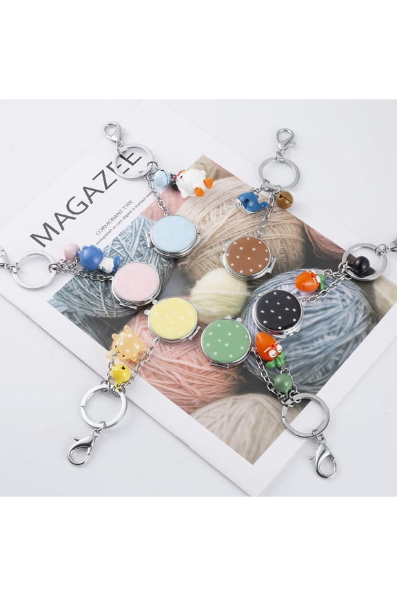 40 Pieces Portable Metal Key with Flat Split Design for Crafts and Efficient Key Organization