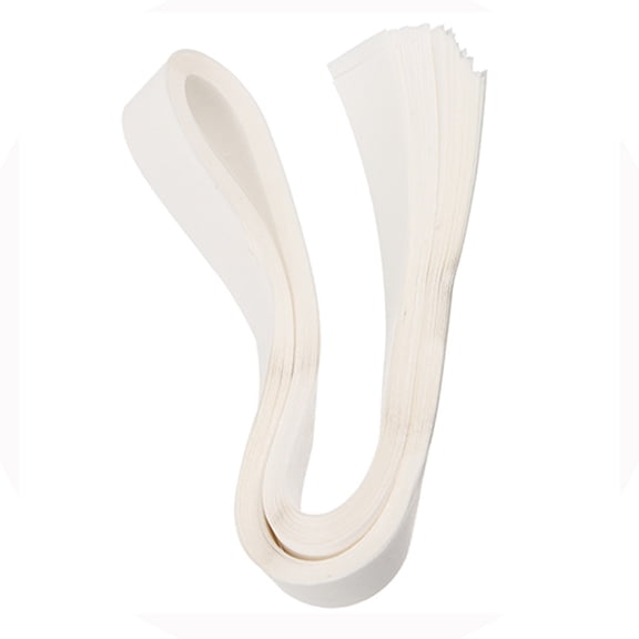 KONTONTY 40Pcs White Paper Currency Straps for Cash Portable Money Bands Perfect for Cash Handling