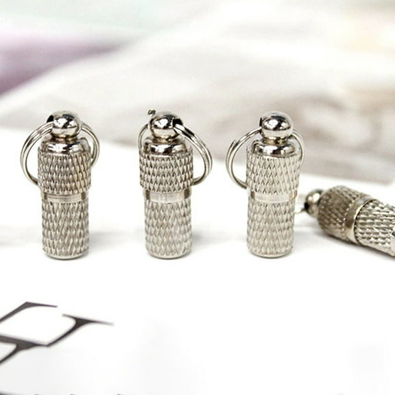 KONTONTY 4Pcs Dog Anti Lost Labels Silver Durable Nickel Plated Brass Tags for Pet Collar